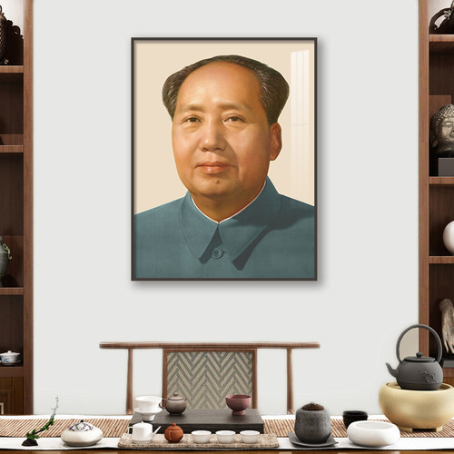 中式客厅玄关墙画装饰画