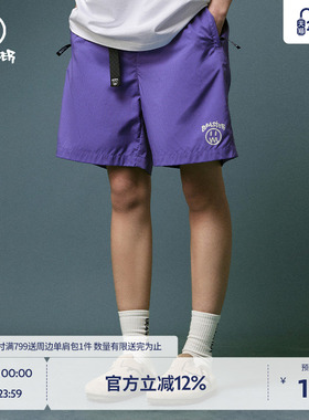 BEASTER运动休闲短裤男生夏季新款美式复古国潮牌五分裤