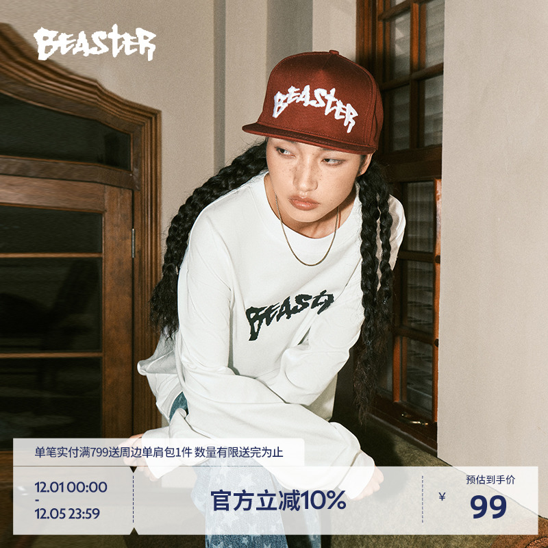 Beaster潮流百搭长袖T恤