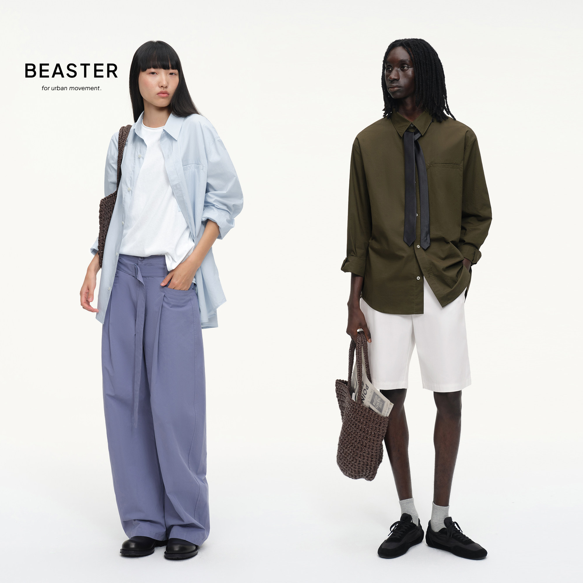 BEASTER「Weekend Shirt 02」100水洗棉宽松透气“周末衬衫02”图片