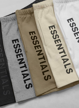 ESSENTIALS复线运动短裤高街夏季新款健身跑步五分裤休闲宽松弹力