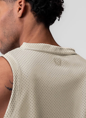 ASRV美式篮球运动背心男夏季速干透气健身训练服网眼跑步无袖T恤