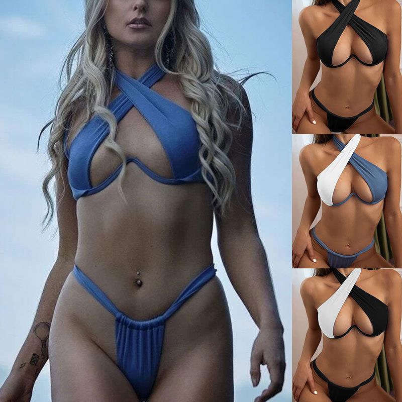 swimsuit sexy bikini split swimsuit bikini