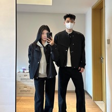 MDAG立领解构活页斜门襟夹克西装休闲外套高级设计感中山装情侣款