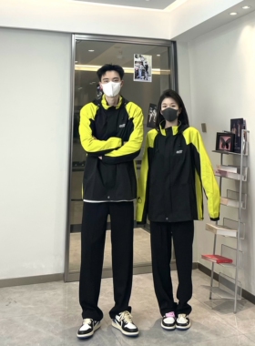 MDAG四季款百搭直筒西裤免烫宽松抗皱纯色垂感情侣款