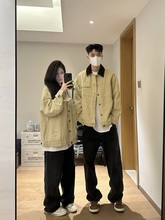 MDAG秋冬简约韩版重磅复古休闲多口袋拼接外套美式百搭宽松情侣款