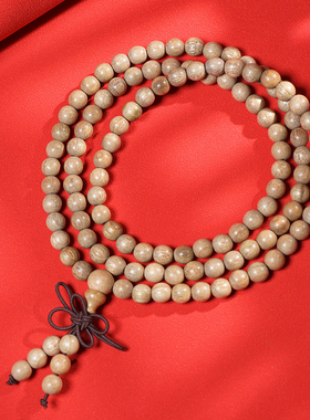 精工品顺纹香樟木佛珠手链木串手串念珠老料樟树清香木多圈文玩