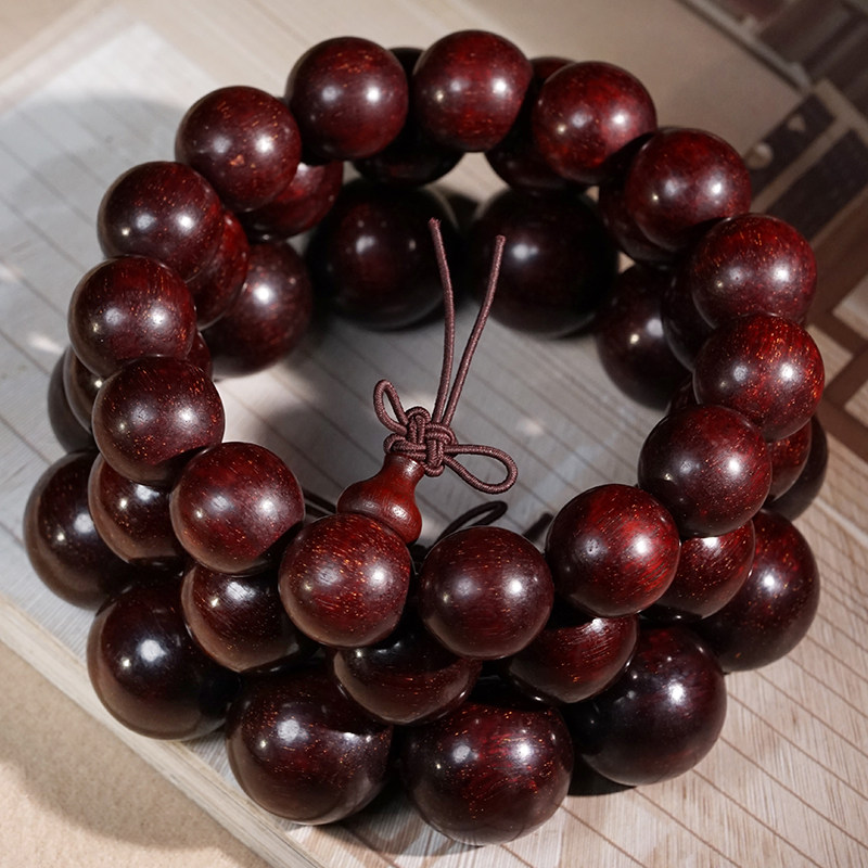 非洲紫檀血檀精工手工磨木手串文玩佛珠念珠手链男女款手饰木串,饰品/流行首饰/时尚饰品新,紫檀,淘宝优惠券,粉丝福利购,淘宝优惠卷