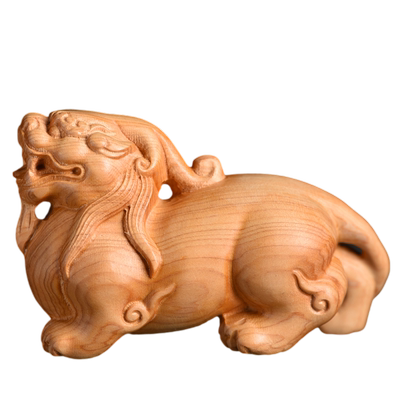 太行崖柏精雕工艺手把件