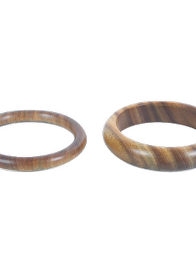 玄同南美绿檀手镯木质手镯流行女款木质镯子时尚女士圆环贵妃镯