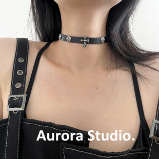 哥特信仰 I 十字架合辑甜酷风暗黑系朋克choker项圈男女百搭项链