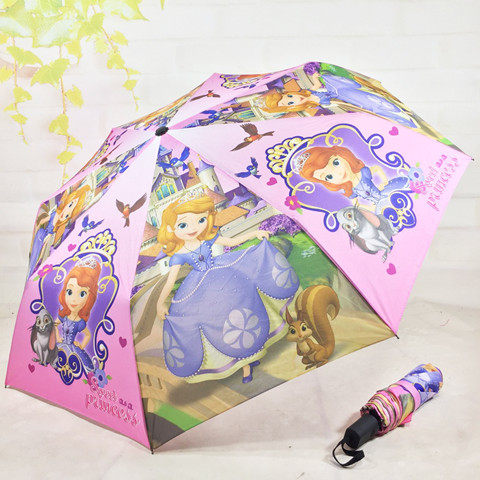 儿童伞女折叠轻便男小学生雨伞三折伞手动可放书包卡通公主晴雨伞|msdalam kategori rumah harian, payung/gear hujan/Rain/Lembap-bukti, payung - dari Buy2taobao.com untuk memberikan perkhidmatan ejen Taobao profesional membeli