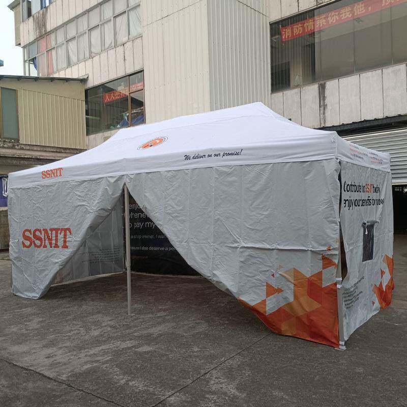 制3x6米定折HFB叠帐印篷40菱管铝形合金帐篷展览活动宣传热转帐