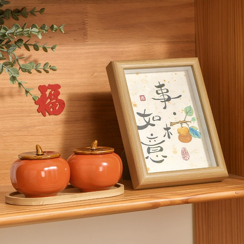 Клетка -Рилигиозная декоративная гостиная пинг xile -фазовая коробка перспективная хурма, висящая картина Новый дом, въезжающий в доме