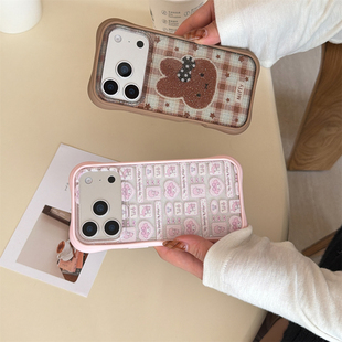 加尔 高级感闪粉可爱米菲兔美乐蒂适用苹果17ProMax手机壳iphone15新款16pro亚克力14pro防摔13女款17保护套