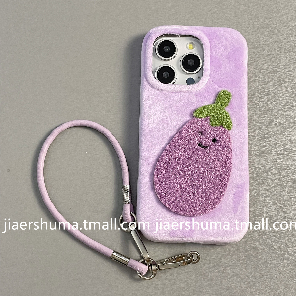 苹果iPhone绒布卡通手机壳