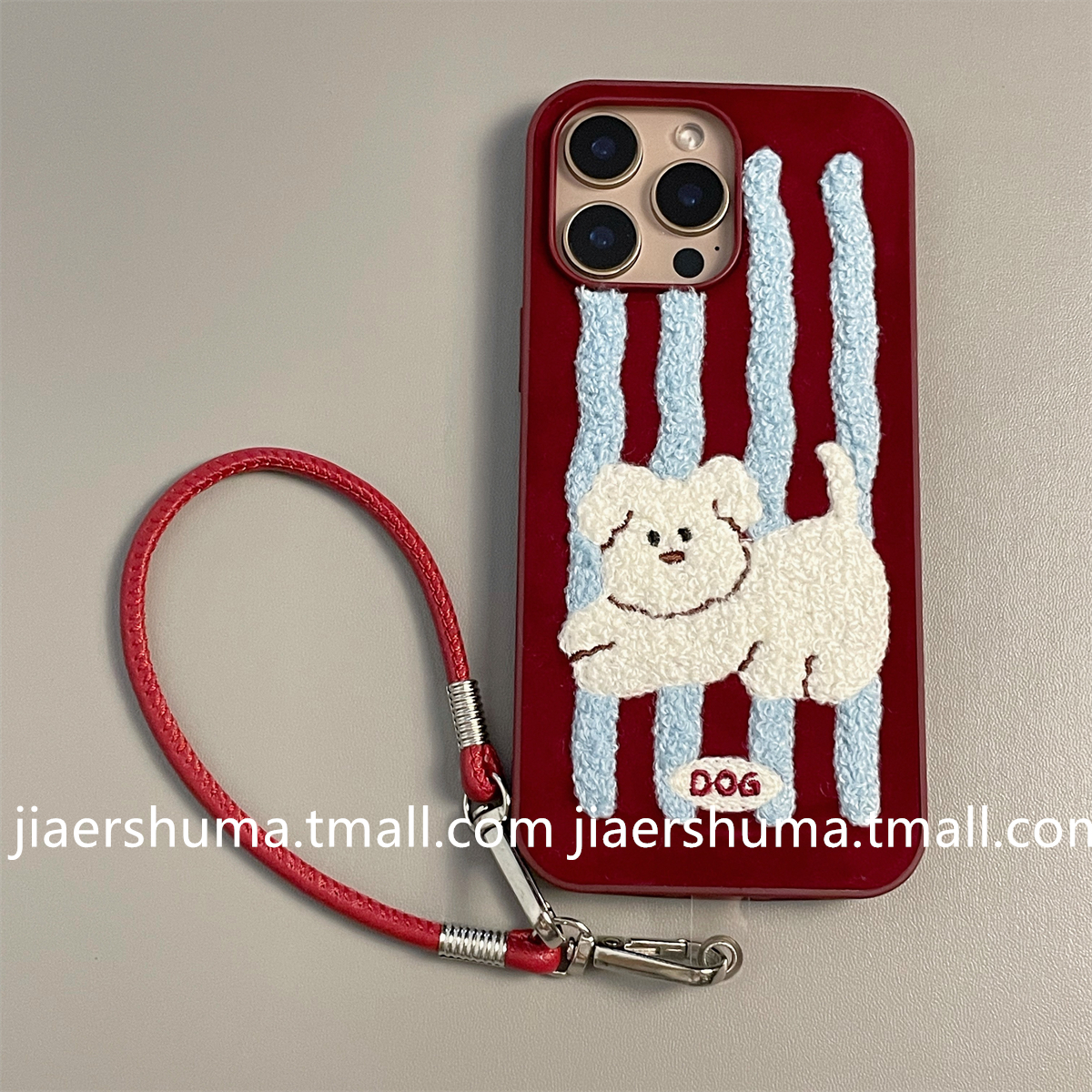 苹果iPhone绒布卡通手机壳