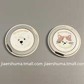 加尔 创意可爱猫咪狗狗头像适用手机支架防摔MagSafe磁吸支架强力吸附360度旋转磁吸支架桌面支撑追剧支架
