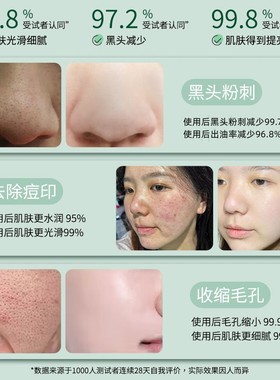 BST乳糖酸洗面奶去黑头粉刺闭口收缩毛孔碧素堂官方旗舰店C