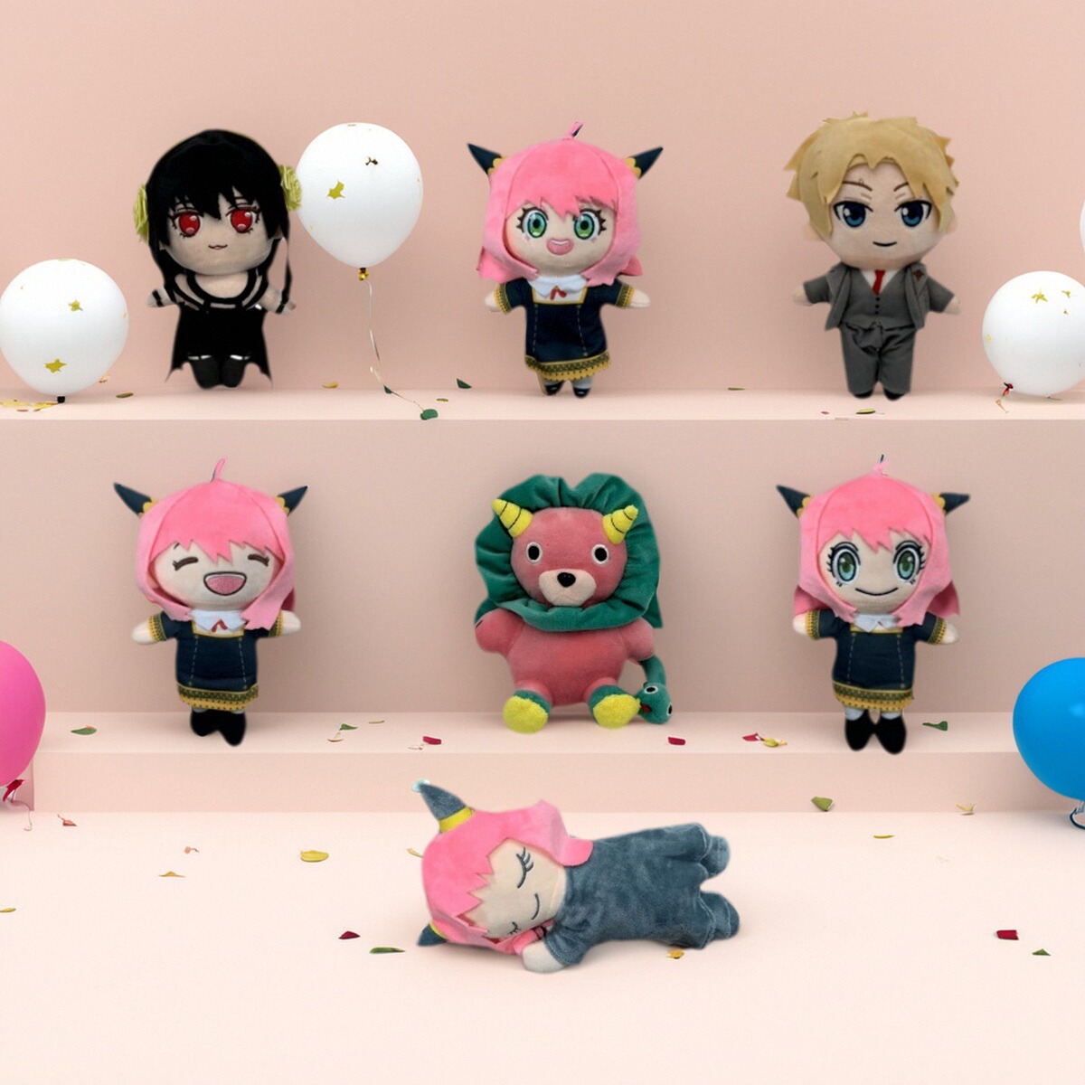 新款间谍过家家公仔 动漫卡通Chimera奇美拉狮子毛绒玩具