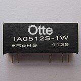 稳压电源模块5V转正负12V IA0512S-1W DC升压隔离模块 促销