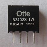 小体积485通讯用DC-DC隔离1kv电源模块B2403S-1W 厂家热销中