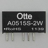 DCDC升压电源模块输出正负15V A0515S-2W 隔离3kv厂家热销中