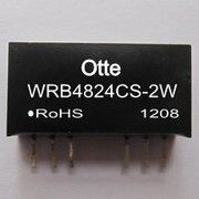 DCDC48V转24V降压隔离电源模块 WRB4824CS-2W DC-DC降压芯片