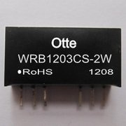 宽电压9-18V输入 输出3.3V DCDC隔离电源模块 WRB1203CS-2W