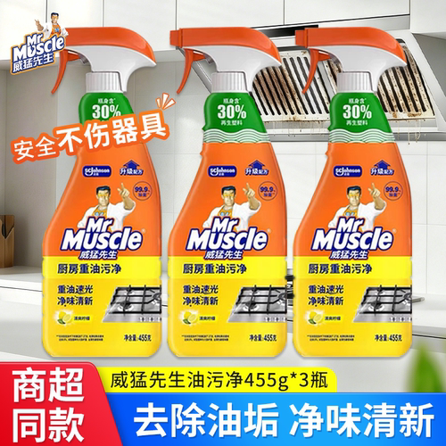 威猛先生厨房重油污净清洁剂