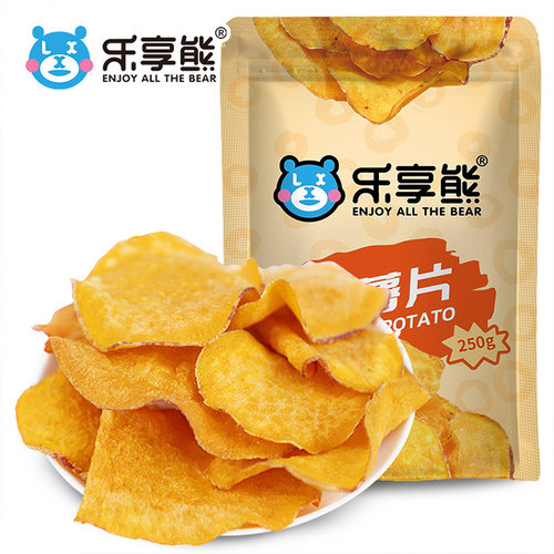 乐享熊地瓜脆片新品尝鲜折扣