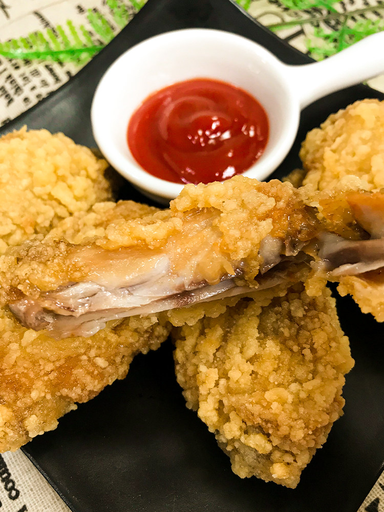 肯得基香辣鸡翅中冰冻新鲜冷冻鸡翅半成品 油炸1kg鸡中翅包邮2斤