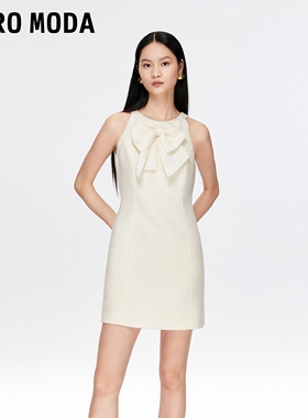 Vero Moda连衣裙2025冬季新款含绵羊毛精致小香风甜美32547A006