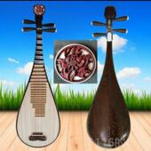 正品 琵演琶乐器鸡原木抛光手工直成人专业奏考试厂家销正翅品