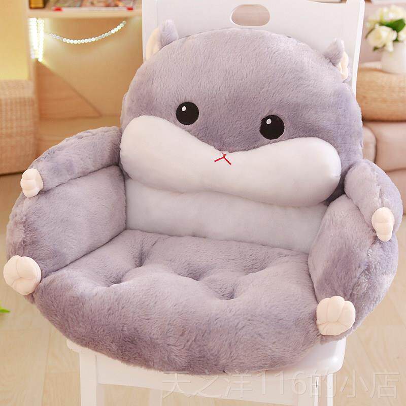 正品护腰靠垫坐垫体加厚大儿童室卡通餐椅垫号子办公靠枕汽车一用