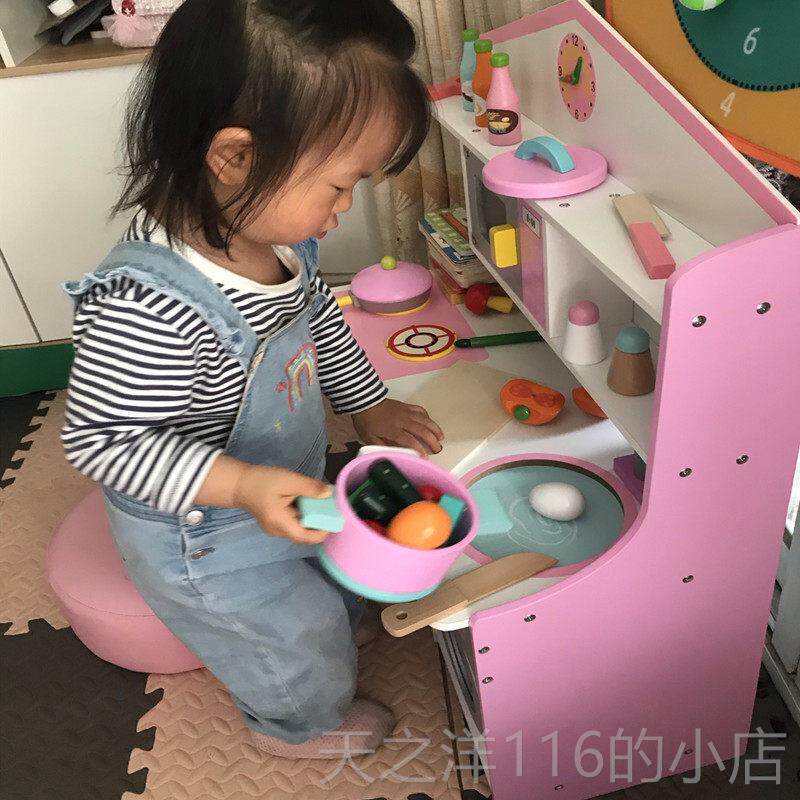 正品儿童做饭厨小玩具男女孩过家家仿真煮厨房具蒸大灶台儿童洗碗
