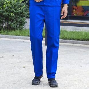 正品工装裤男间春、秋、修冬、夏宽松红裤磨工人工耐地车机器理劳
