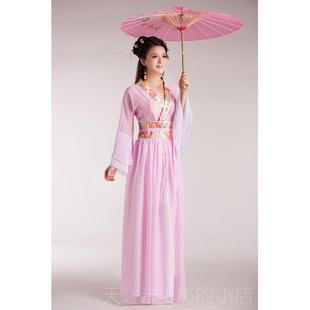 正品古七夕节装服装仙女装汉古服演出服成人筝服装七仙古女公主贵