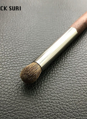 鼻侧影刷眼影刷圆头软毛小马毛鼻影刷眼部刷子动物毛化妆刷一支装