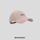 字母刺绣鸭舌帽男女通用百搭软顶显脸小棒球帽子潮 韩版 春季 薄款