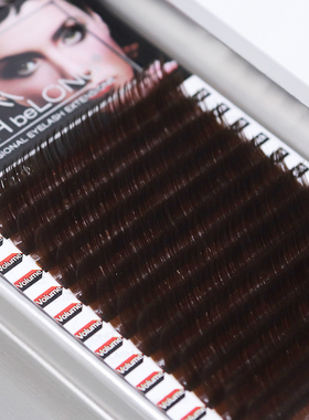 LBL正品lashbelong黑色焦糖色山茶花一秒开花柔软舒适嫁接假睫毛