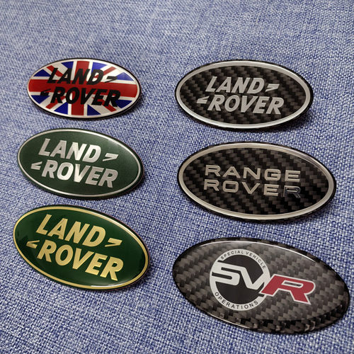 路虎前中网标志后备箱车标