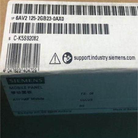 西门子 第二代移动面板 6AV2125-2GB23-0AX0 全新原装正品PLC模块
