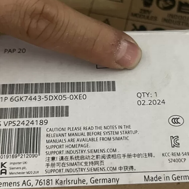 西门子6GK7443-5DX05-0XE1模块