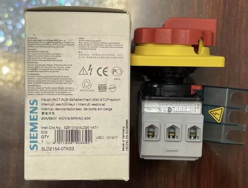 西门子 3LD2154-0TK53 全新原装正品 隔断开关 - 封面