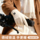 女士骑电动车手套冬季 德绒保暖加绒加厚防冻手防寒防滑轻薄可触屏