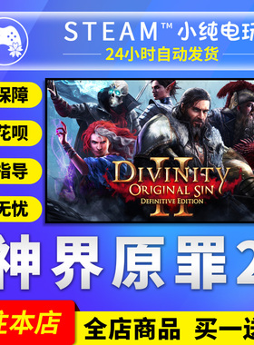 Steam正版 神界原罪2国区礼物激活码cdkDivinity: Original Sin 2