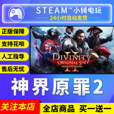 Steam正版神界原罪2国区礼物