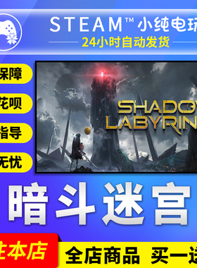 Steam正版 暗斗迷宫Shadow Labyrinth 国区礼物激活码cdk暗斗迷宫