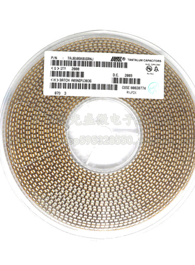 贴片钽电容 TAJE477K010RNJ 477A E型 7343 10V470UF 全新国产